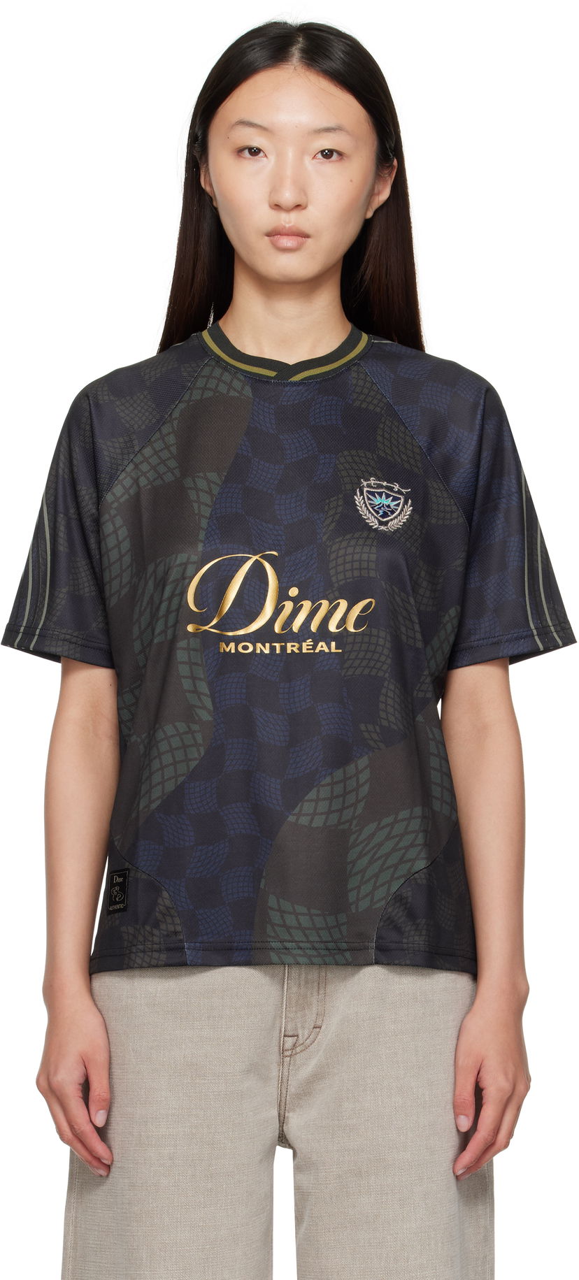 Dres Dime Dime Checkered Home Jersey Crna | DIMESU254BLK