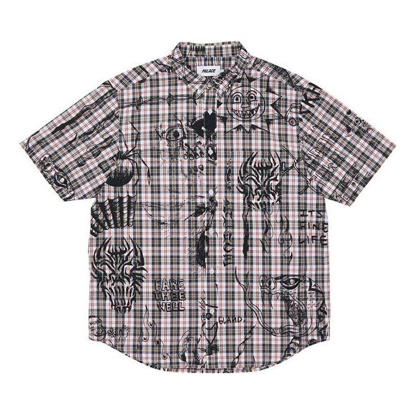 Košulja Palace Palace x Lotties Crossover Hand Painted Plaid Short Sleeve Shirt Višebojno | P20SHT002