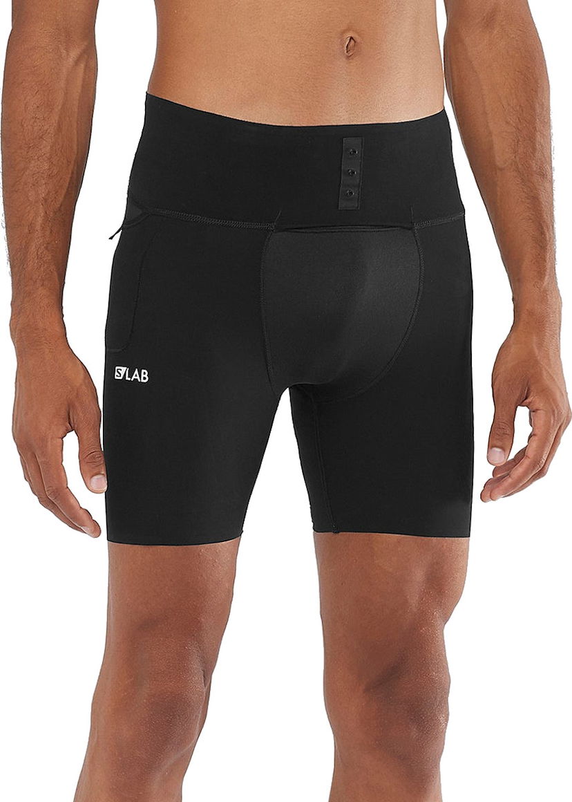 Bokserice Salomon S/LAB Support Half Tight Shorts Crna | lc1282000