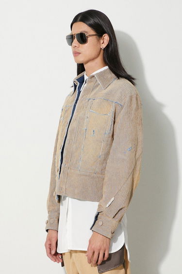 Jakna ADER ERROR Corduroy Trucker Jacket Bež | BMADFWJK1603, 3