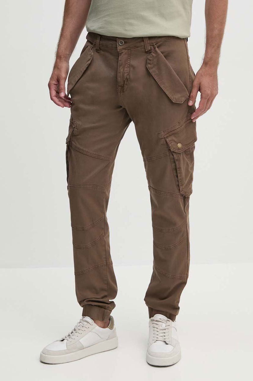Cargo hlače Alpha Industries Combat Pant LW Cargo Pants Smeđa | 126215