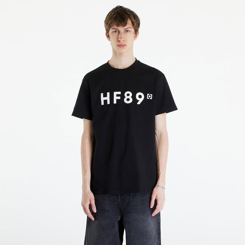 Majica kratkih rukava Horsefeathers Hf89 T-Shirt Black Crna | SM1342A