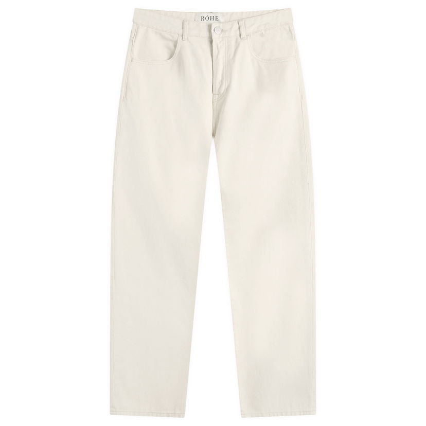 Jeans Róhe Relaxed Leg Jeans 30" Bijela | 314-31-038