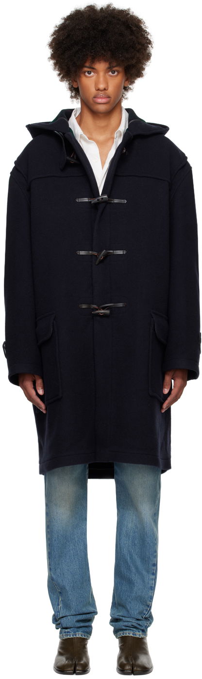 Kaputi Maison Margiela Toggle Coat Plava | S50AA0153 M35230