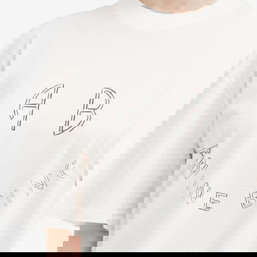 Majica kratkih rukava Anine Bing Kent Ivory T-Shirt X-Small Bijela | A-08-2427-150, 5