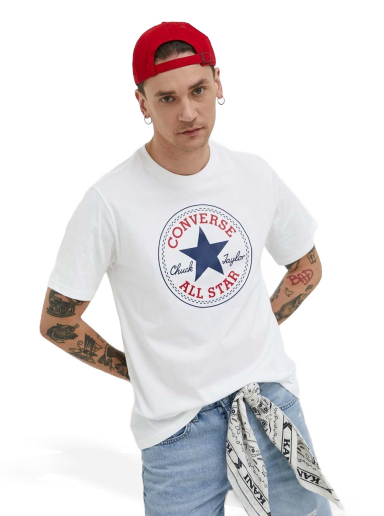 Majica kratkih rukava Converse Cotton T-shirt Bijela | 10025459.A03