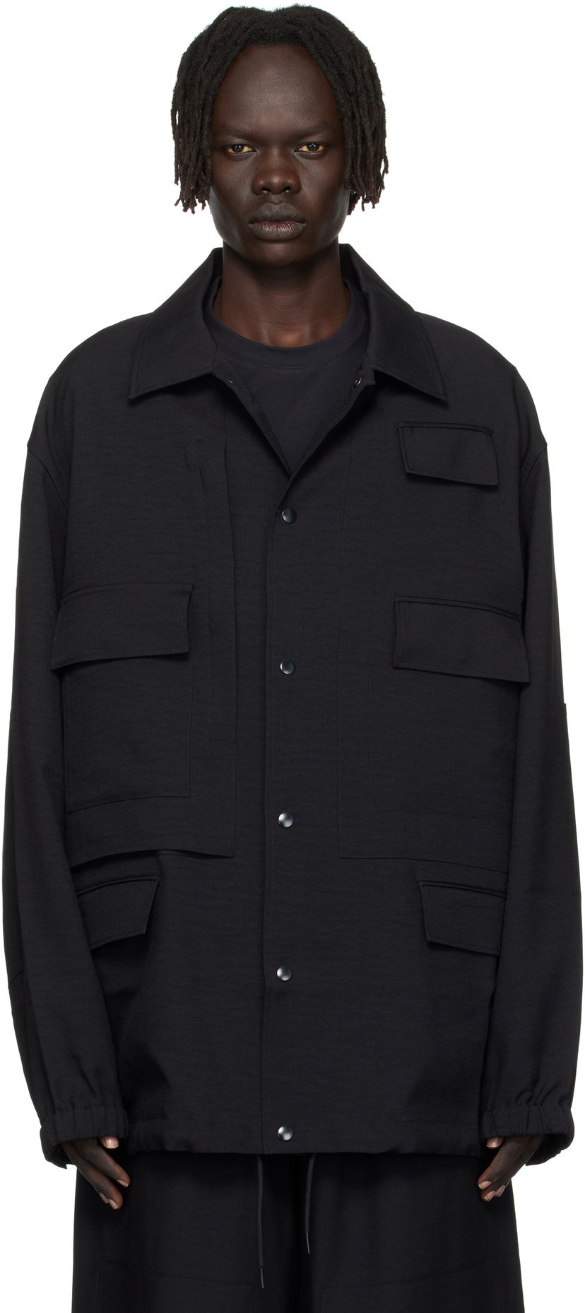 Jakna Y-3 Y-3 Sport Uniform Coach Jacket Crna | JX7291