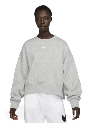Dukserice Nike Sportswear Phoenix Fleece Oversized Sweatshirt Siva | DQ5761-063