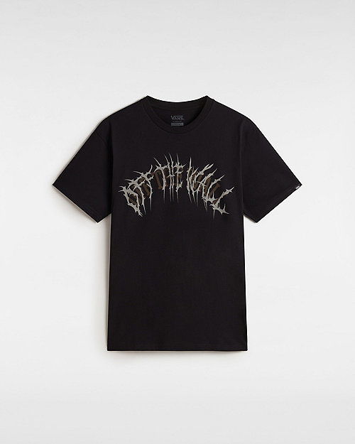 Majica kratkih rukava Vans Vans Metal Arch Graphic Tee Crna | VN000M47BLK