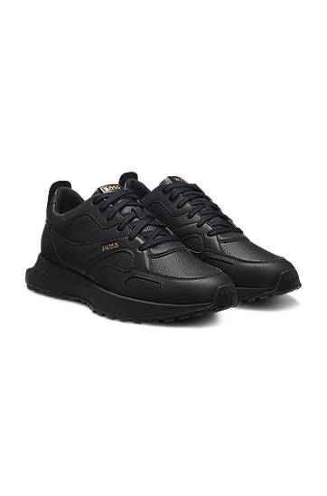 Dodaci BOSS Waterproof GORE-TEX Polished Leather Crna | 50529520