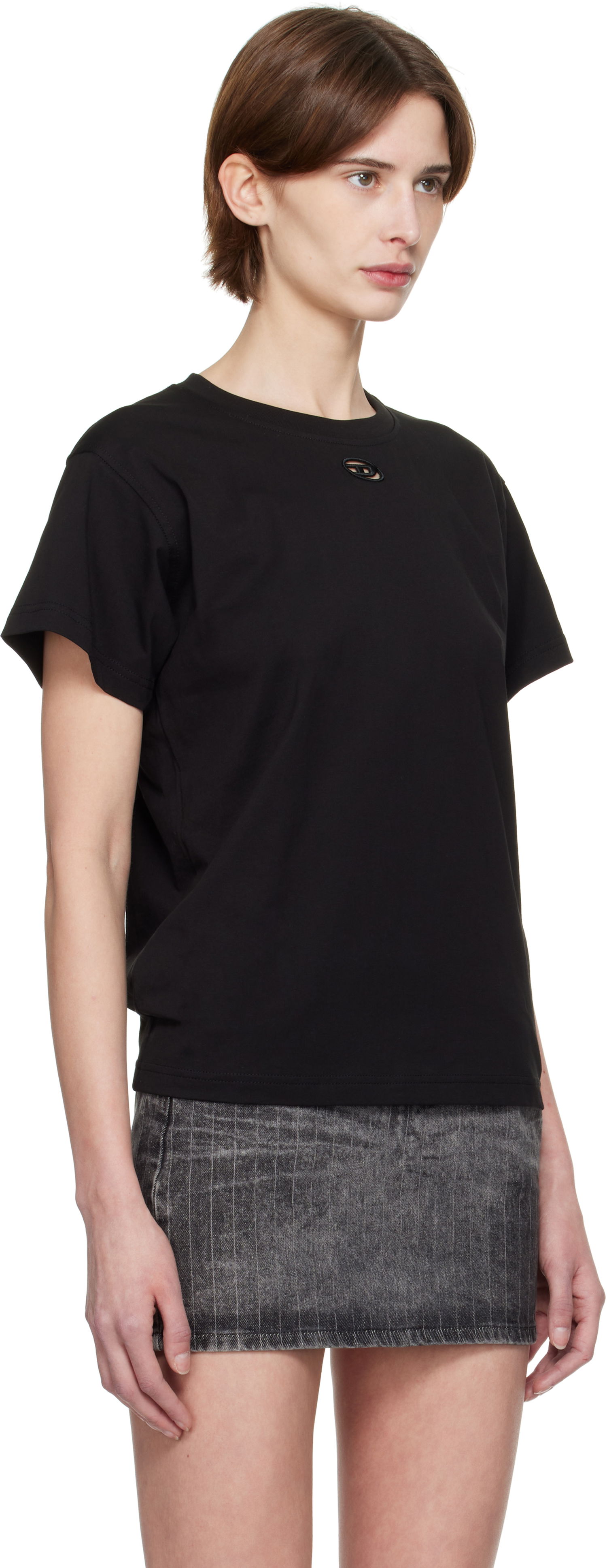 Majica kratkih rukava Diesel Diesel T-Marey T-Shirt Crna | A17736 0NIAX, 1