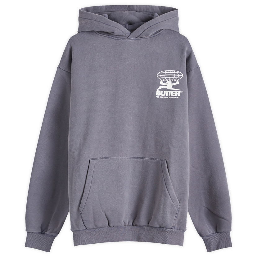 Dukserice Butter Goods All Terrain Hoodie Siva | BGQ4240292-STL