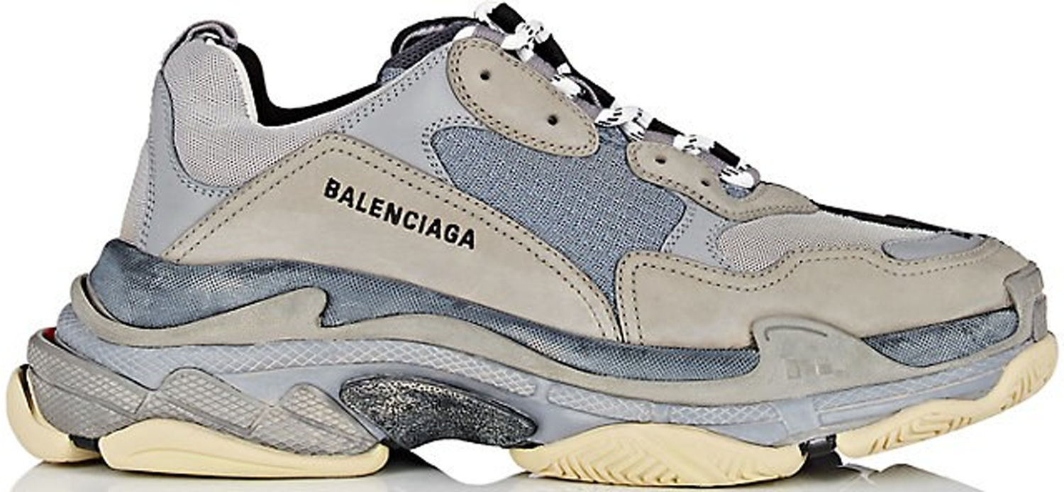 Tenisice i cipele Balenciaga Triple S Split Black Grey Siva | 533891-W09OC-1264, 0
