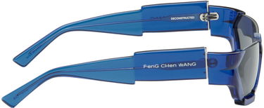Sunčane naočale Feng Chen Wang Feng Chen Wang Deconstructed Sunglasses Plava | SSE-WS02-BLC, 1