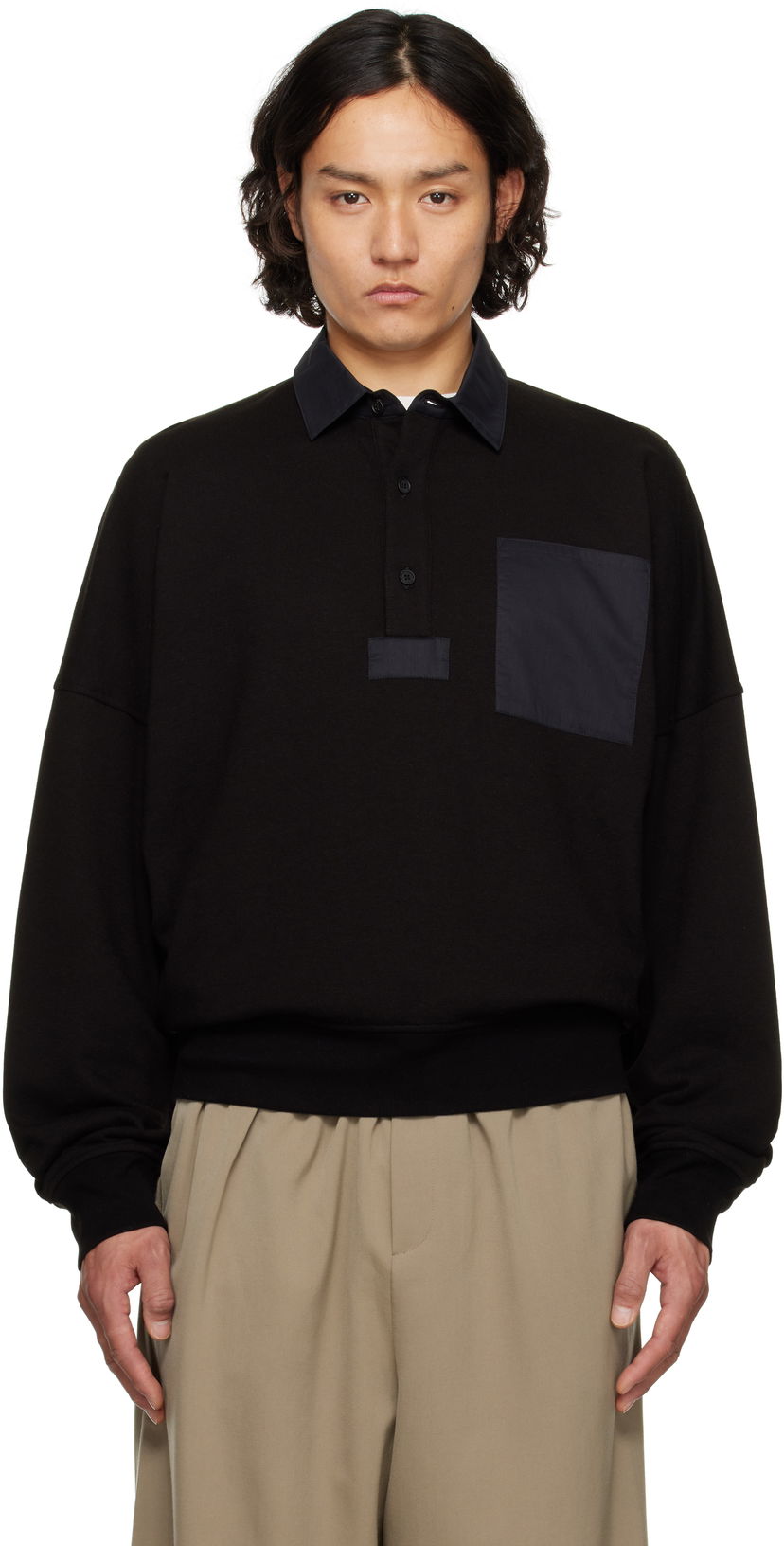 Džemper The Row The Row Dende Polo Crna | 611-K628