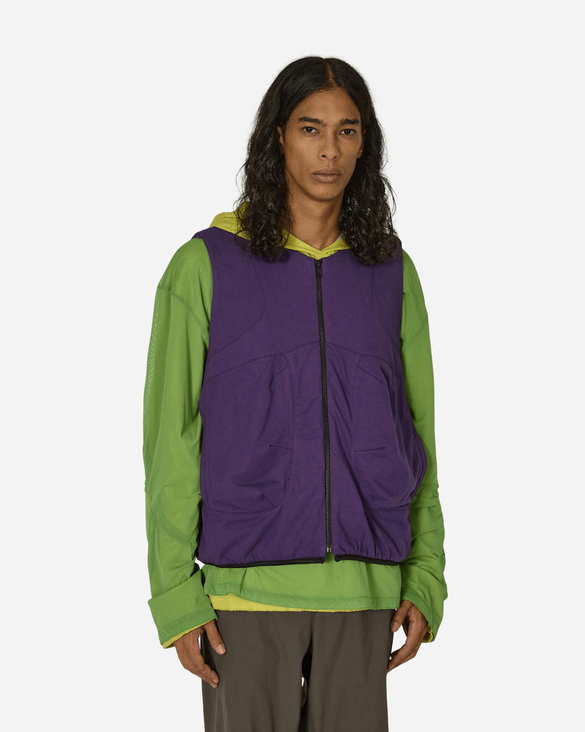 Prsluk GR10K Padded Jersey Vest Starling Purple Ljubičasta | AG026040EB 20
