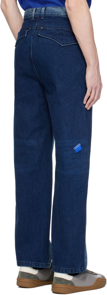Jeans ADER ERROR ADER error Two-Tone Pinstriped Jeans Plava | BO01SSJE0104BL, 2