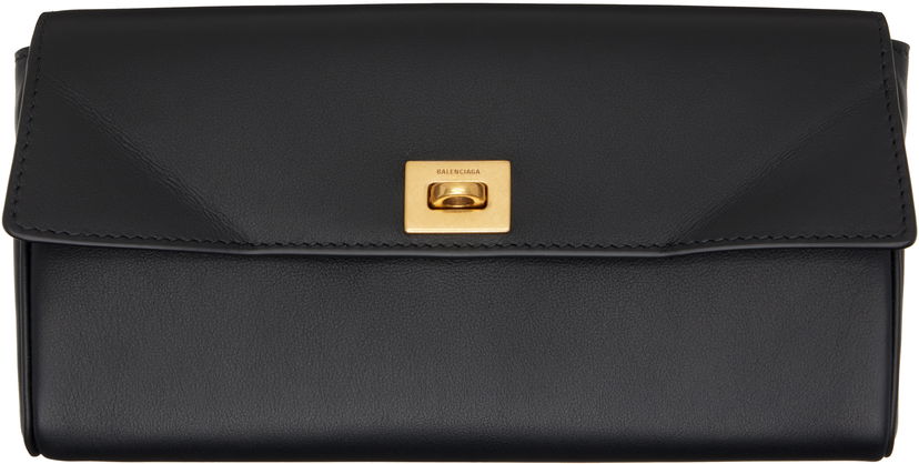 Novčanik Balenciaga Balenciaga Rodeo Continental Wallet Crna | 814112 2ABKX