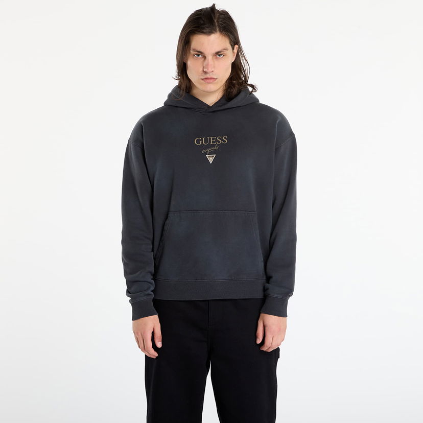 Dukserice GUESS Baker Loguess Originals Hoodie Crna | M5BQ42K4110-JTMU
