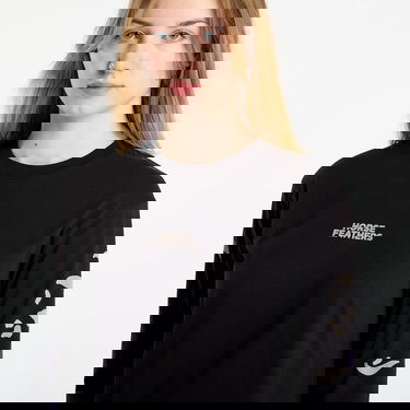 Majica kratkih rukava Horsefeathers Long Sleeve T-Shirt Reiko Top Crna | SW958B, 1