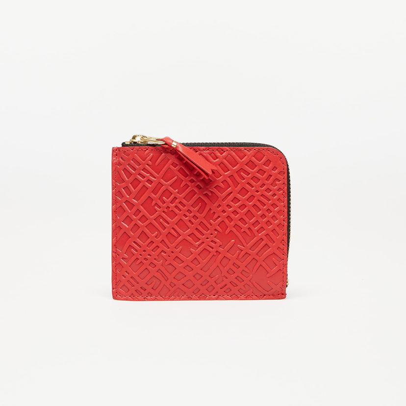 Novčanik Comme des Garçons Embossed Roots Wallet Red Crvena | SA3100ER red