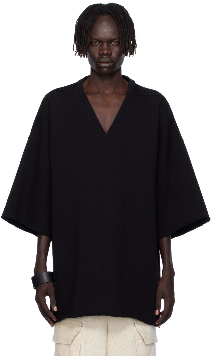 Majica kratkih rukava Rick Owens Rick Owens Concordians V Tommy T-Shirt Crna | RU02E1279 JTC