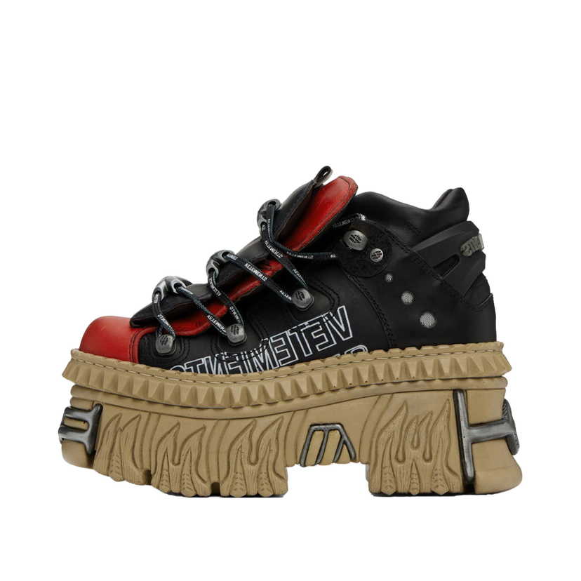 Tenisice i cipele VETEMENTS New Rock Edition Platform Sneakers Crna | UA65SN100L