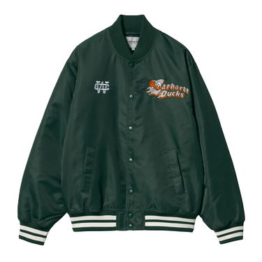 Bomber jakna Carhartt WIP Carhartt WIP Flaming Ducks Bomber Jacket Zelena | I034510_9, 0