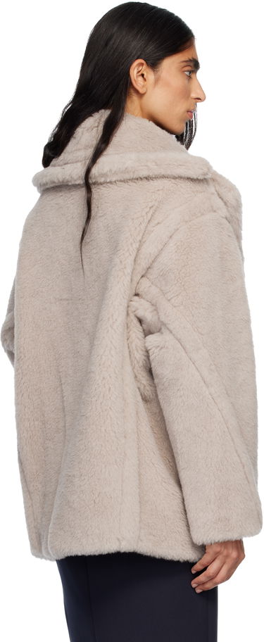 Kaputi Max Mara Olga Plush Double-Breasted Coat Bež | 2521086032600, 2
