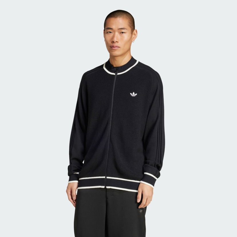 Džemper adidas Performance Premium Full-Zip Sweater Crna | JD3403