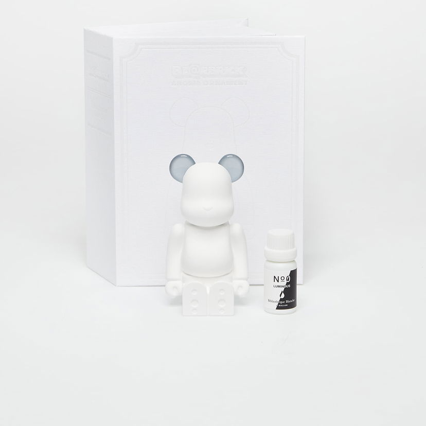Kolekcionarsko Medicom Toy BE@RBRICK AROMA ORNAMENT No.0 LUMINOUS Gray Bijela | MT_0054