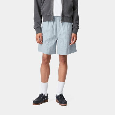 Kratke hlače Carhartt WIP Carhartt WIP Toland Stripe Seersucker Shorts Plava | I035133_8, 0