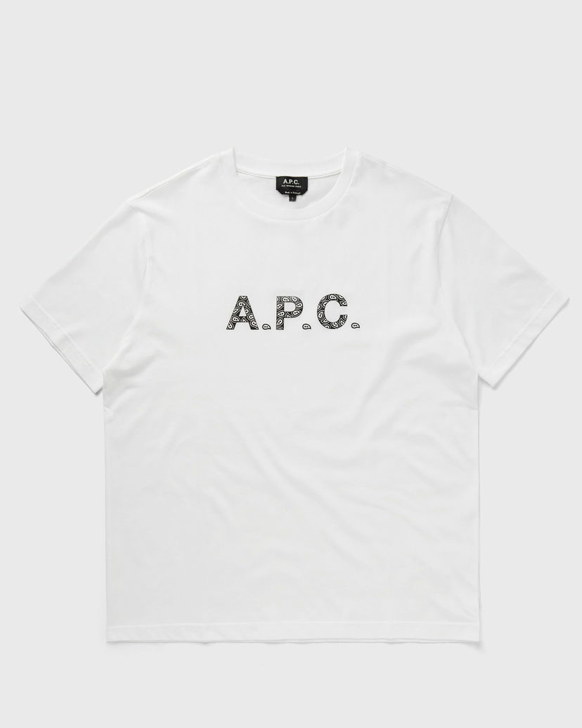 Majica kratkih rukava A.P.C. James Tee Bijela | COEIO-H26347-TAG