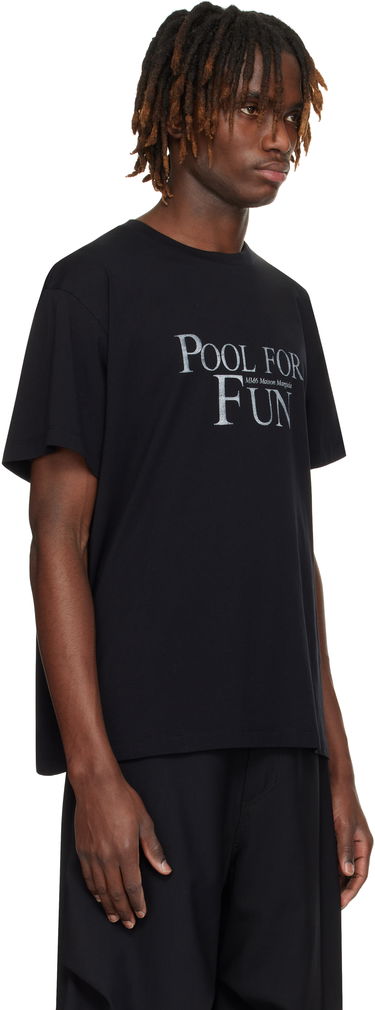 Majica kratkih rukava Maison Margiela MM6 Maison Margiela 'Pool For Fun' T-Shirt Crna | SH0GC0044 S24312, 1