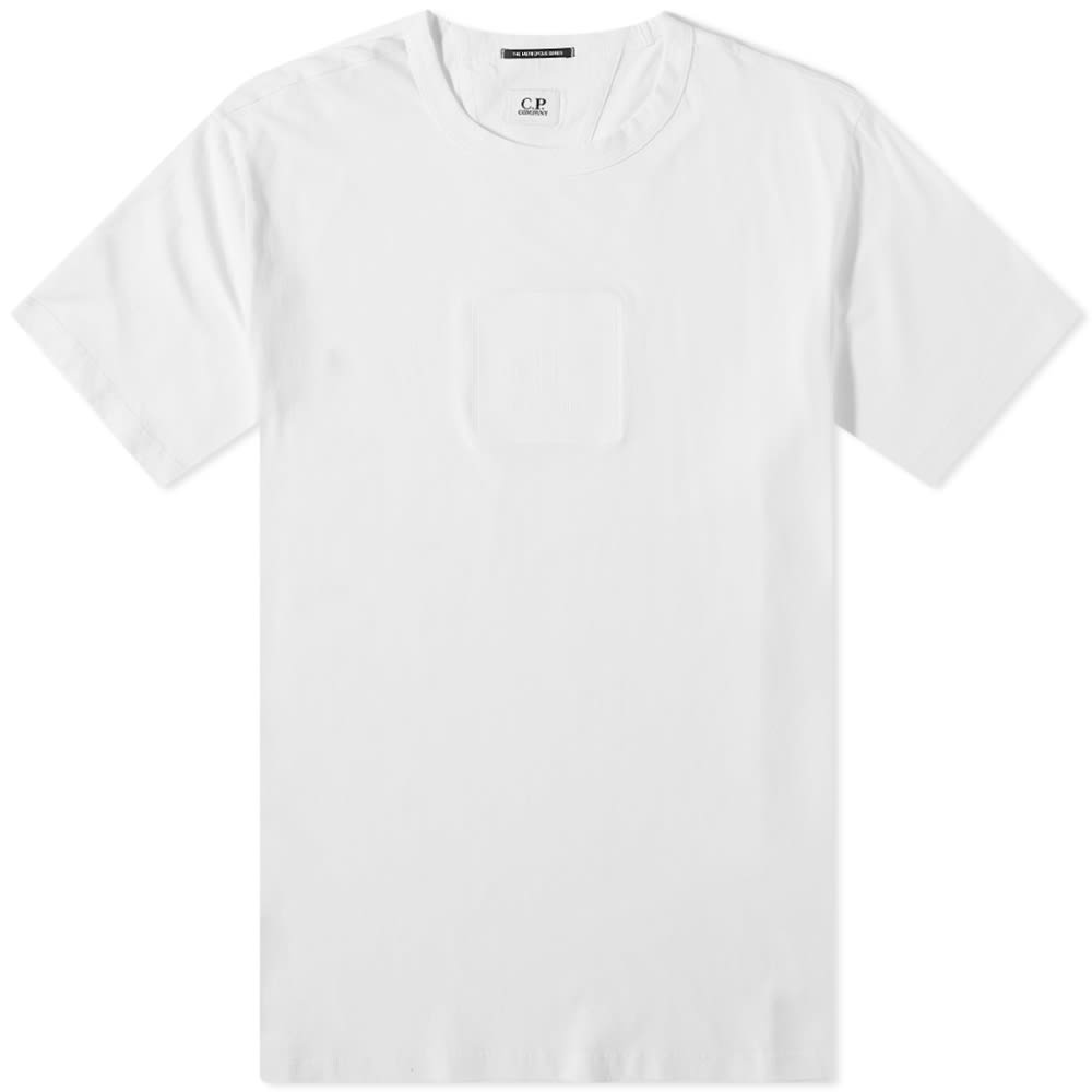 Majica kratkih rukava C.P. Company Metropolis Large Patch Logo Tee Bijela | MTS051A-005100W103, 0