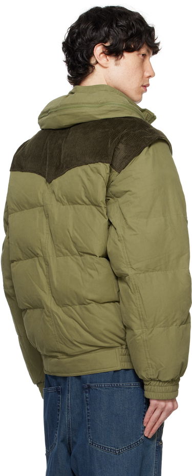 Pernata jakna ISABEL MARANT Isabel Marant Yuri Puffer Jacket Zelena | 25PMA0419HA-C1C02H, 2