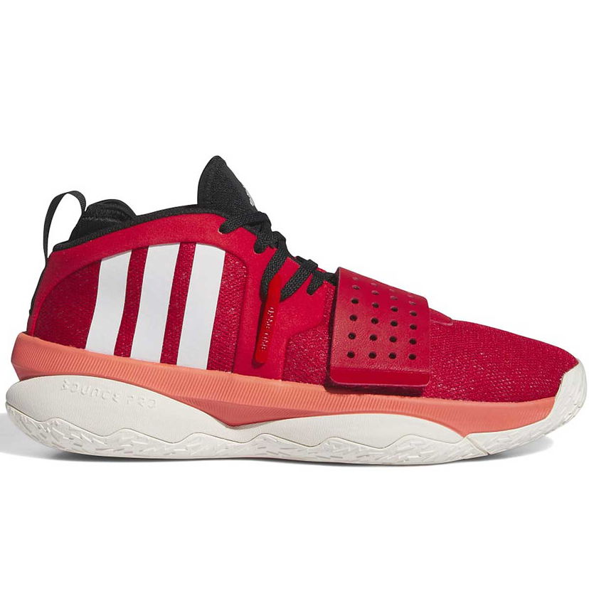 Tenisice i cipele adidas Originals adidas DAME 8, red/white/black Crvena | IF1506