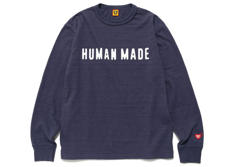 Majica kratkih rukava Human Made Classic Long Sleeve T-Shirt Plava | HM24CS009