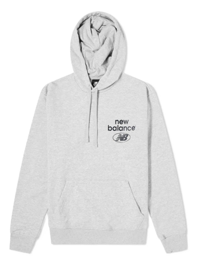 Dukserice New Balance Essentials Hoody Siva | MT31514-AG