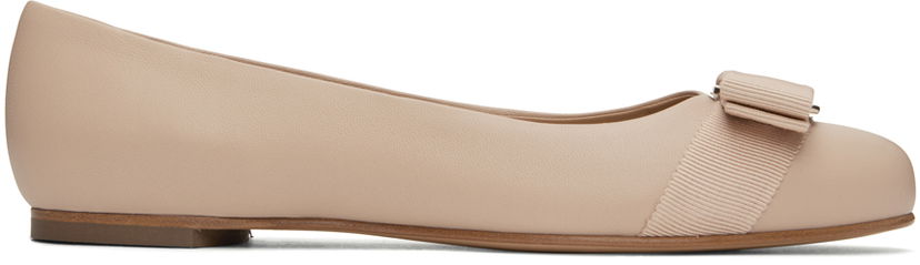Odjeća FERRAGAMO Salvatore Ferragamo Varina Ballerina Flats Bež | 01A181 757566