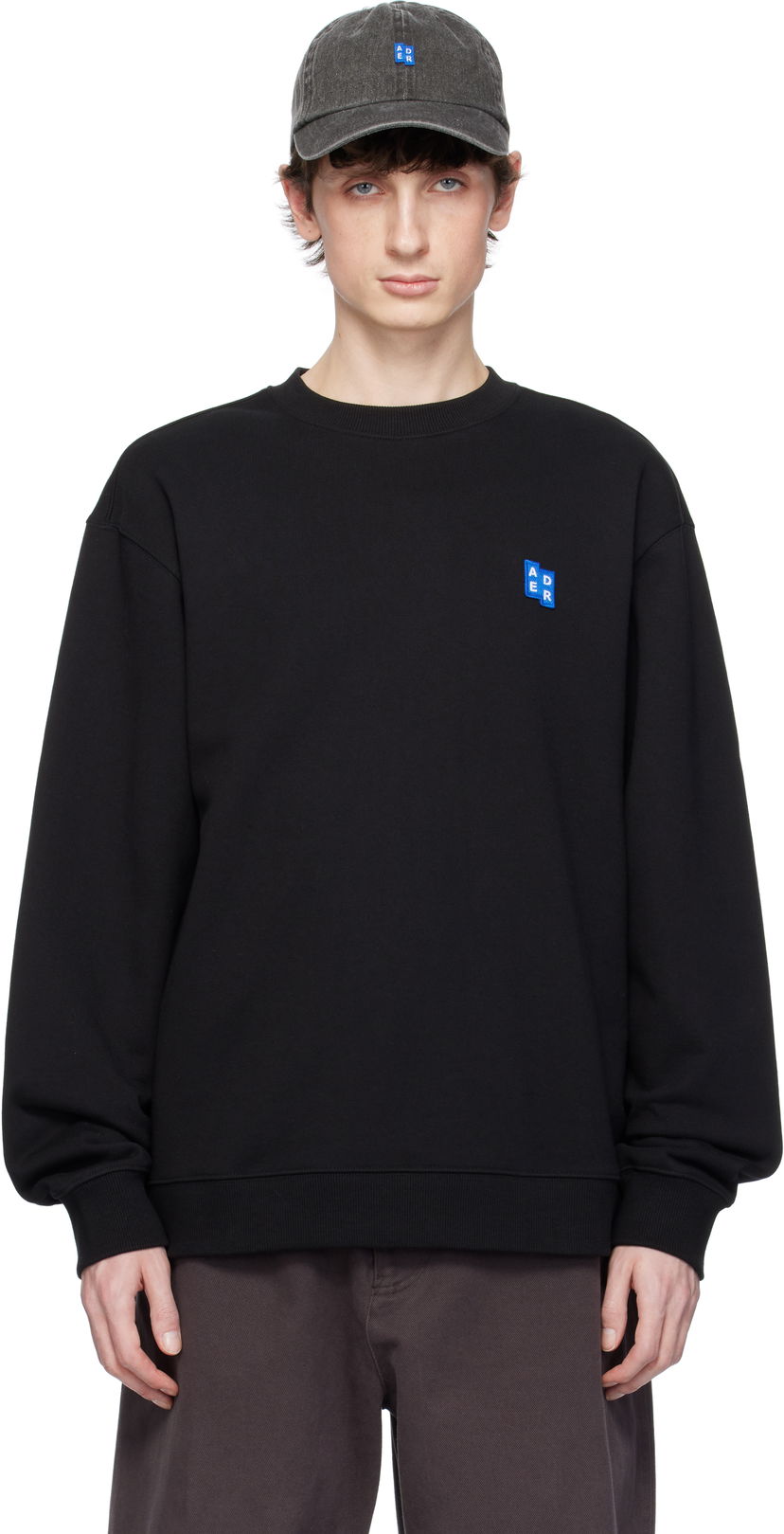 Dukserice ADER ERROR ADER error Sig; TRS Tag 01 Sweatshirt Crna | BO42FYSW0101BK