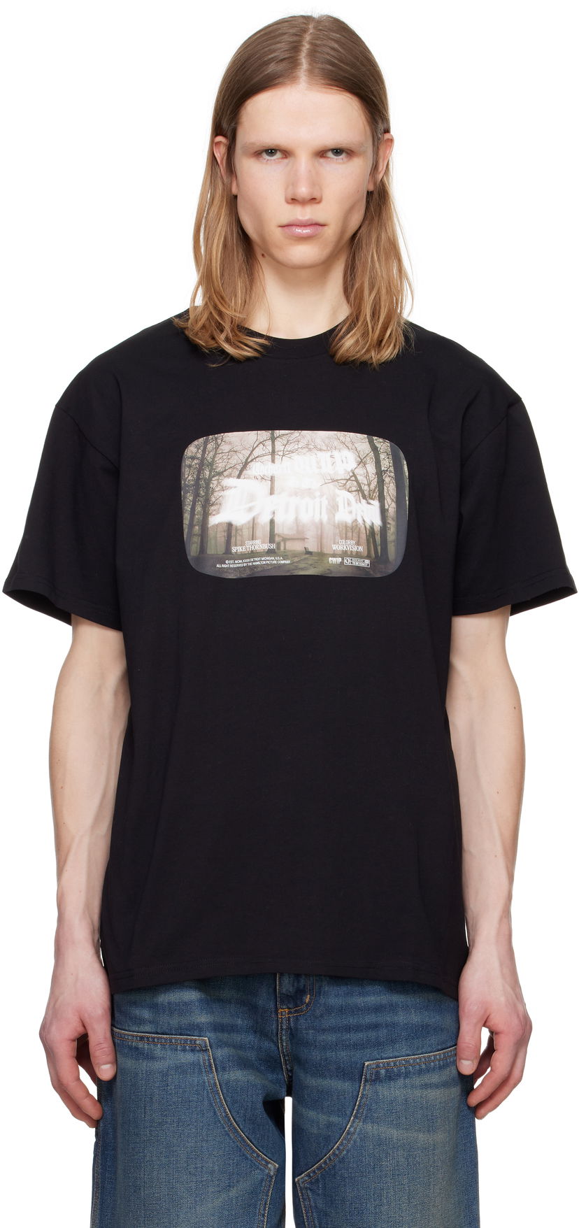 Majica kratkih rukava Carhartt WIP Work In Progress Greatest Flicks Graphic T-Shirt Crna | I034393