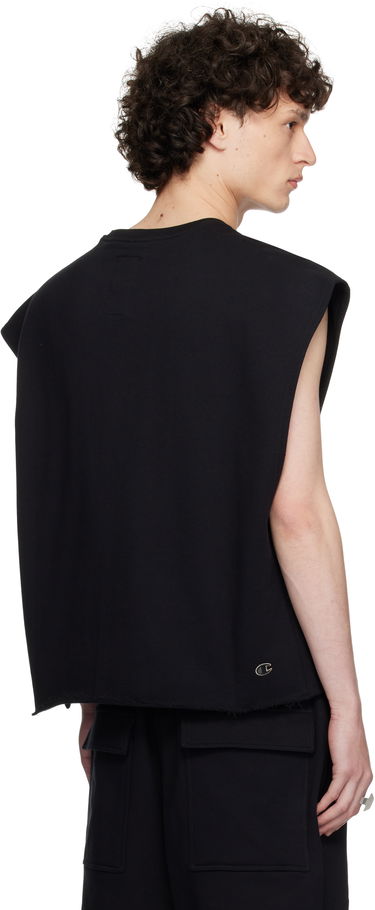 Majica bez rukava Rick Owens Rick Owens Champion Edition Micro Tatlin Sleeveless T-Shirt Crna | CM01E1666 CHFE FELPA, 2