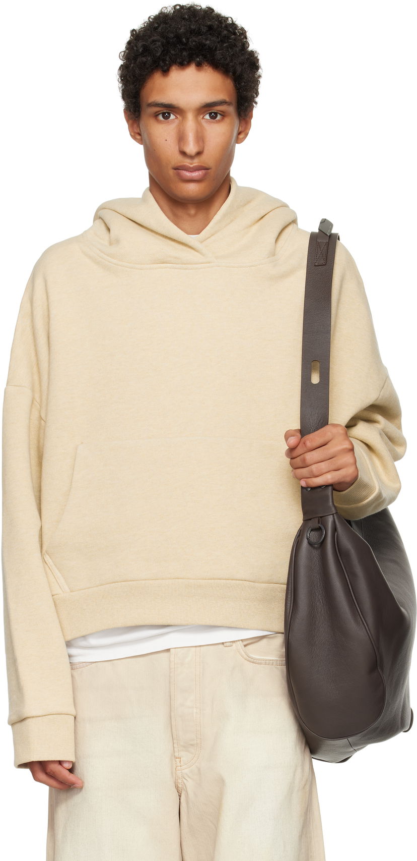 Dukserice Entire Studios Entire Studios Heavy Hoodie Bež | ES2125TP