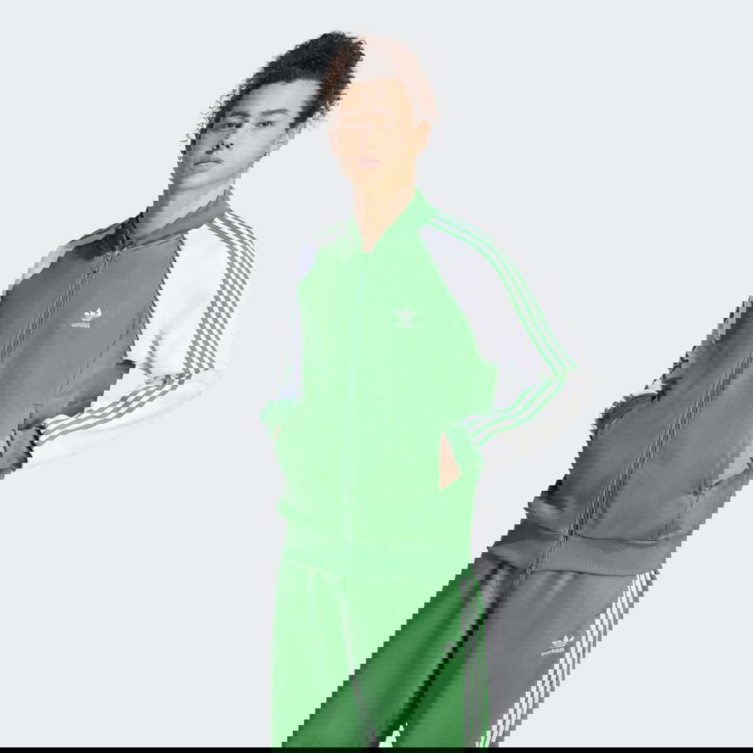 Jakna adidas Originals Adicolor Classics+ SST Track Jacket Zelena | II5772, 0