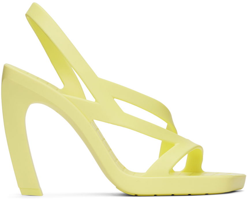 Tenisice i cipele Bottega Veneta Jimbo Heeled Sandals "Yellow" Žuta | 739786 V2AS0, 0