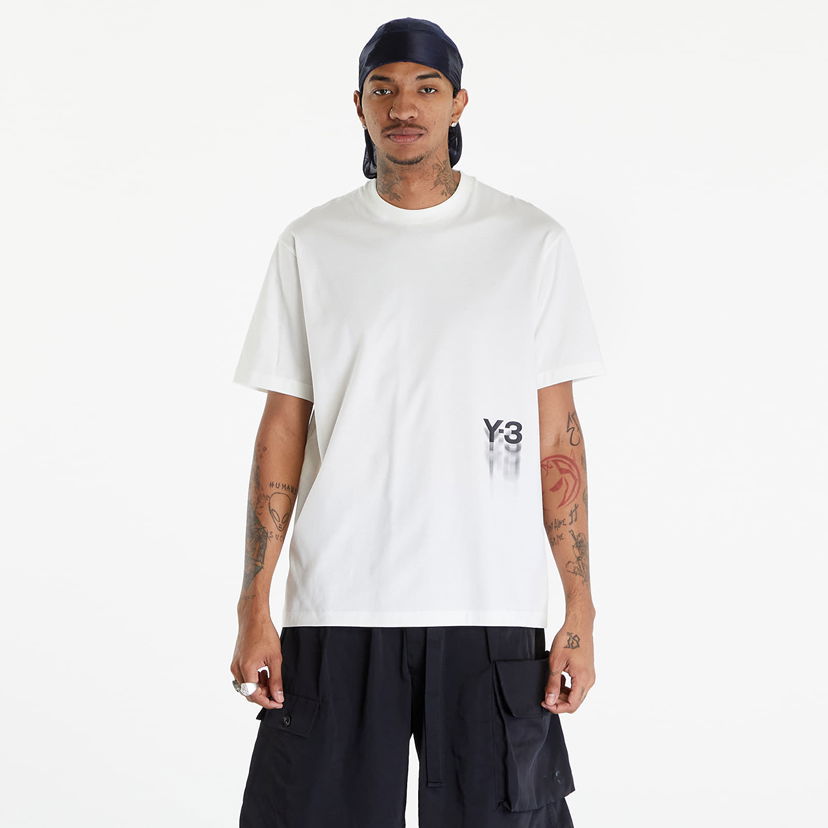 Majica kratkih rukava Y-3 Graphic Short Sleeve T-Shirt UNISEX Off White Bijela | IZ3123
