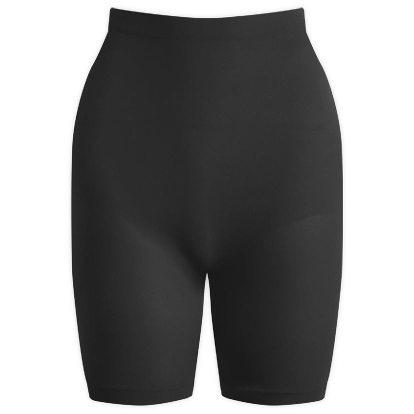 Body SKIMS Seamless Sculpt High Waist Above The Knee Short Crna | BO-SHO-3363-ONYX