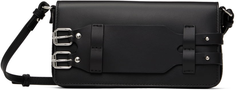 Ručna torbica Maison Margiela MM6 Maison Margiela Small Bracelet Bag Crna | SB6WG0018 P8327