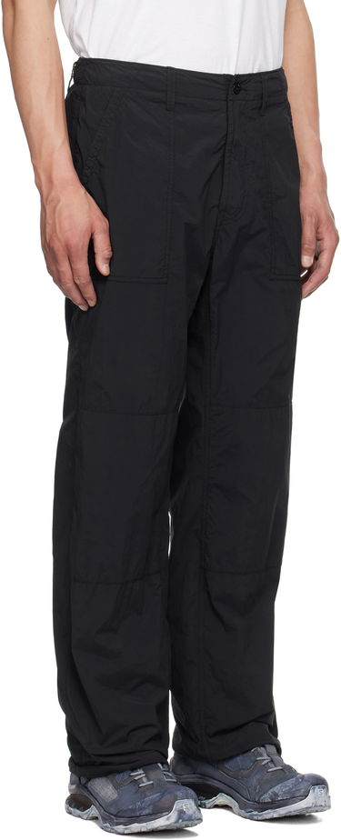 Cargo hlače Stone Island Stone Island Nylon Ghost Trousers Crna | K1S15 3100012 S00F6, 1